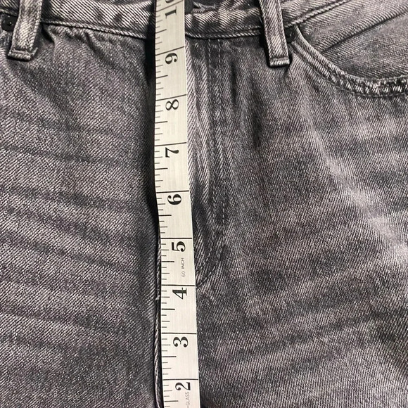 KanCan Dark Gray Jeans 27/7 Distressed/Ripped Raw Hems Charcoal - Picture 8 of 9